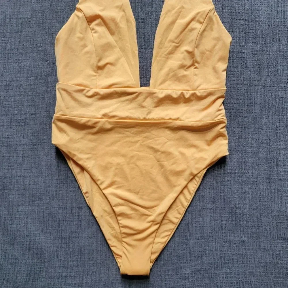 Bond-Eye Australia Women's Moreno One-piece Swimsuit In Apricot yellow s…